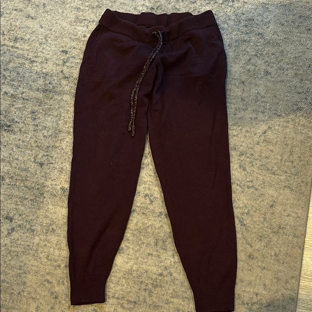 Burgundy Jogger Pants